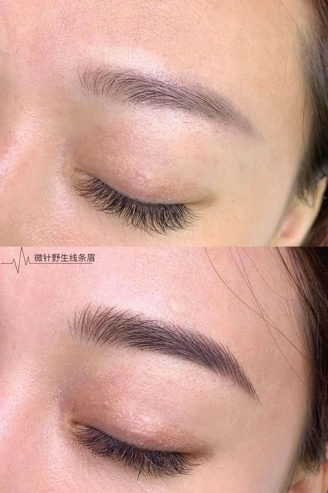 纹绣师必学的七种眉型教程,初学纹绣实操做眉