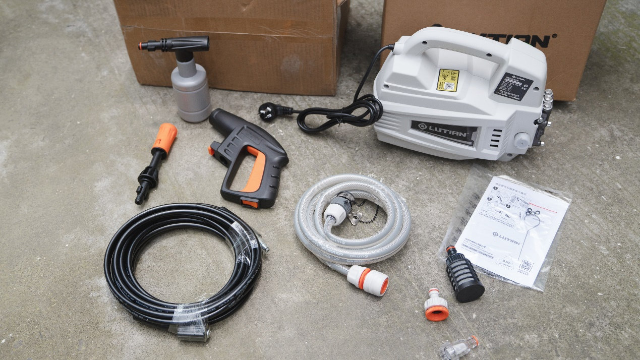 绿田洗车机入门,绿田家用洗车机测评