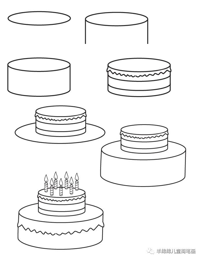 生日礼物简单又好看的生日贺卡,超级简单的手绘生日贺卡