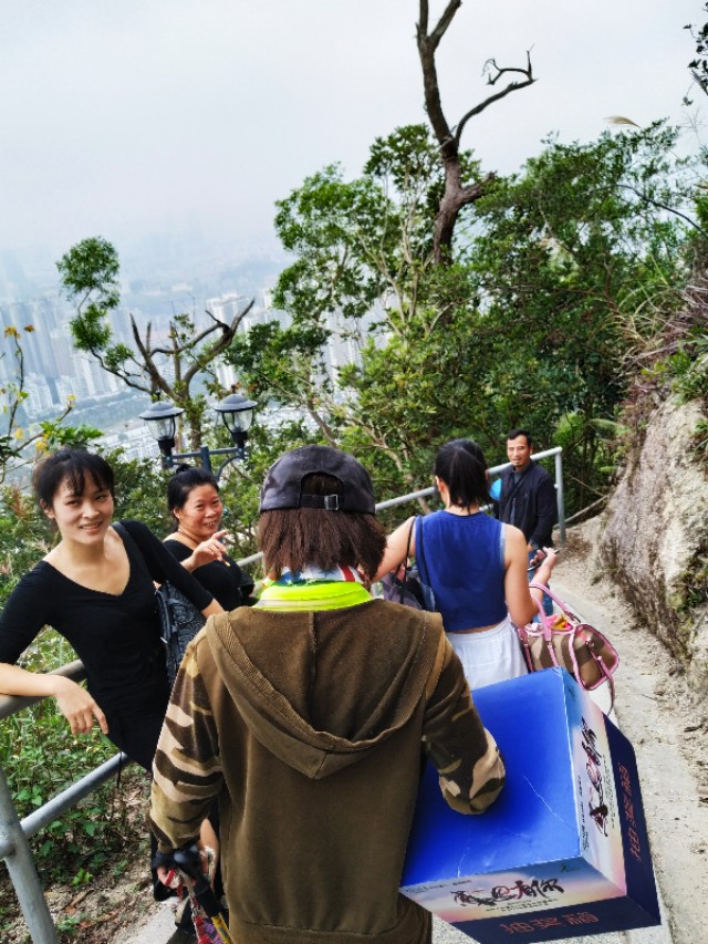 周日跟随珠海户外网板樟山游记