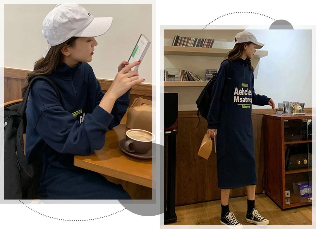 秋天连衣裙推荐,秋天必备的连衣裙简约搭配