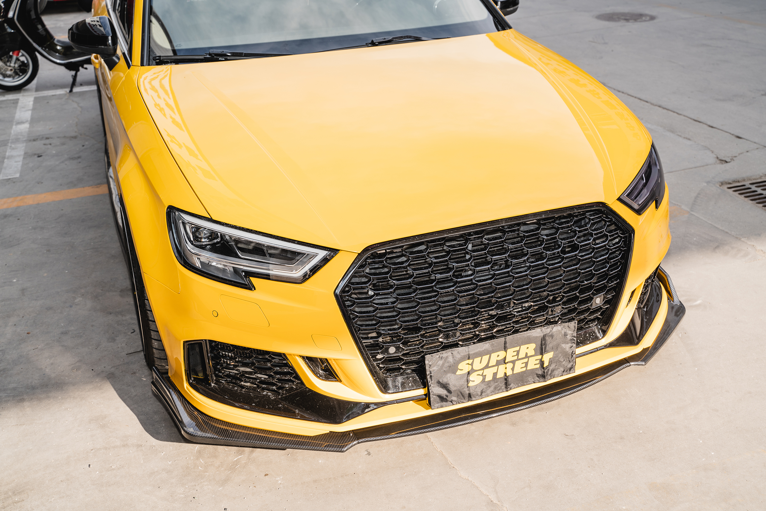 奥迪S3拆掉BILSTEINB16，换上KWV3绞牙避震，只想更舒适。