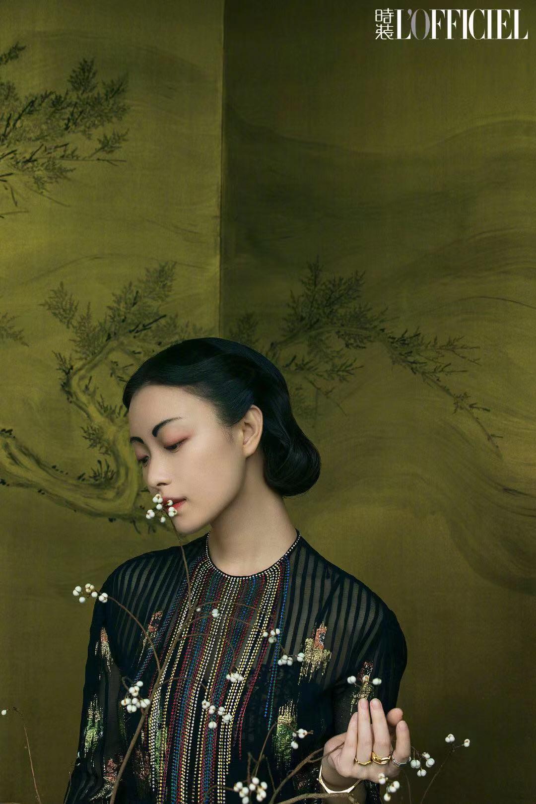 倪妮水墨眉画法,倪妮水墨眉