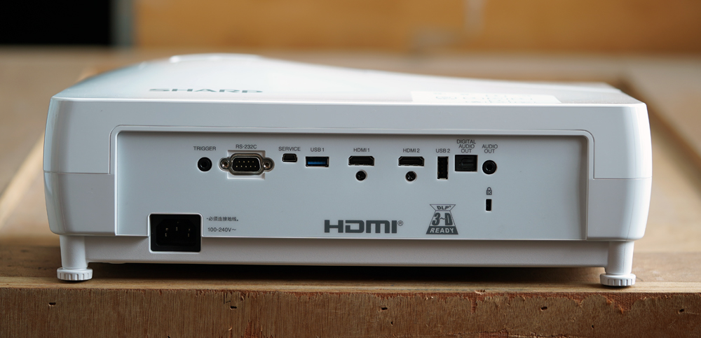 夏普xv-qz433a投影机评测,夏普xv-qz433a4k投影机