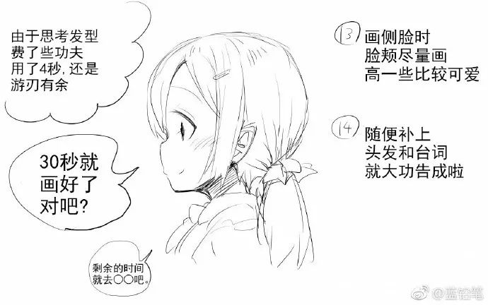 女生人物绘画技巧—少女篇，再也不怕是小萝莉还是御女傻傻分不清