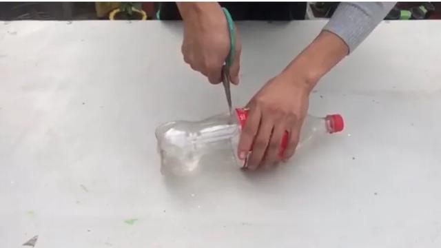 饮料瓶做的花盆如何浇水,用雪碧瓶做自动浇水花盆