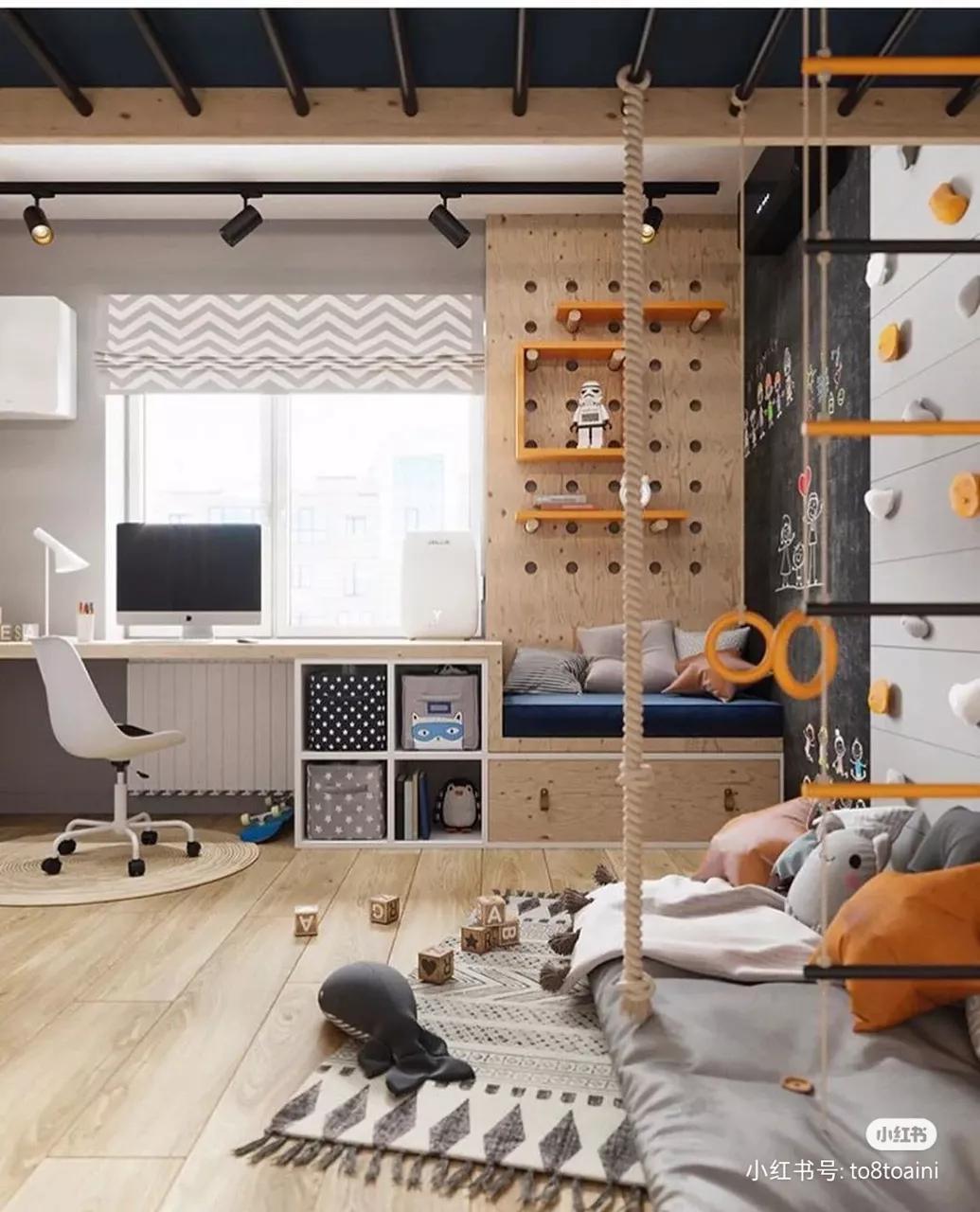 不到8平方的儿童次卧,次卧儿童房小平房
