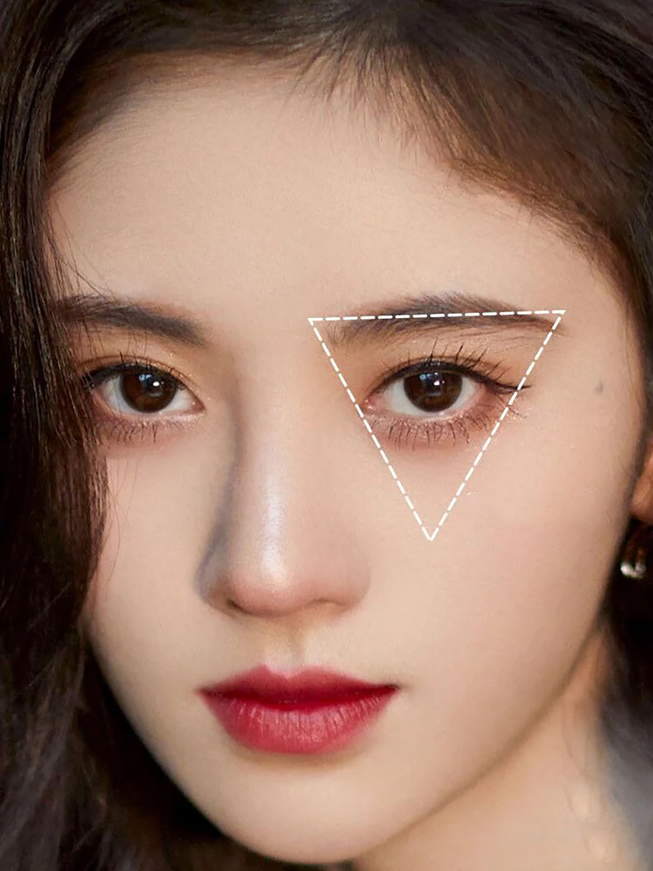 鞠婧祎倒三角眼妆原创,新手如何画鞠婧祎的倒三角眼妆