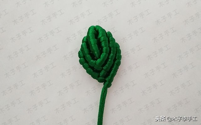 立体苹果的编织方法,小苹果的手工编法教程