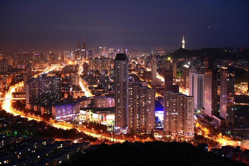 大连市人口分布图,大连市各区人口分布