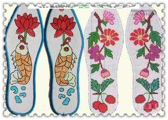 绣花鞋垫欣赏,绣花鞋垫大全完整版