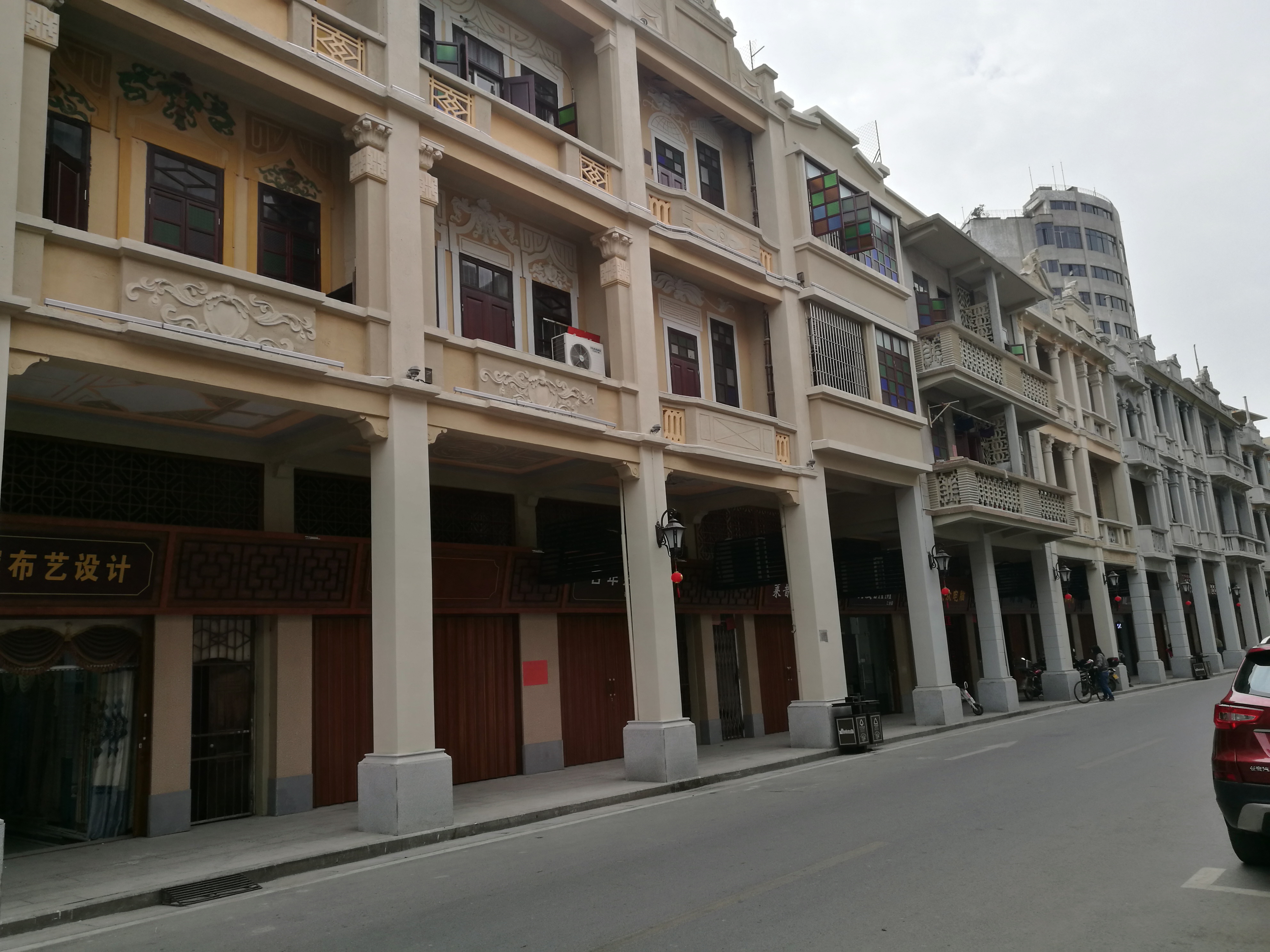 广东台山骑楼介绍,美丽的台山骑楼图片