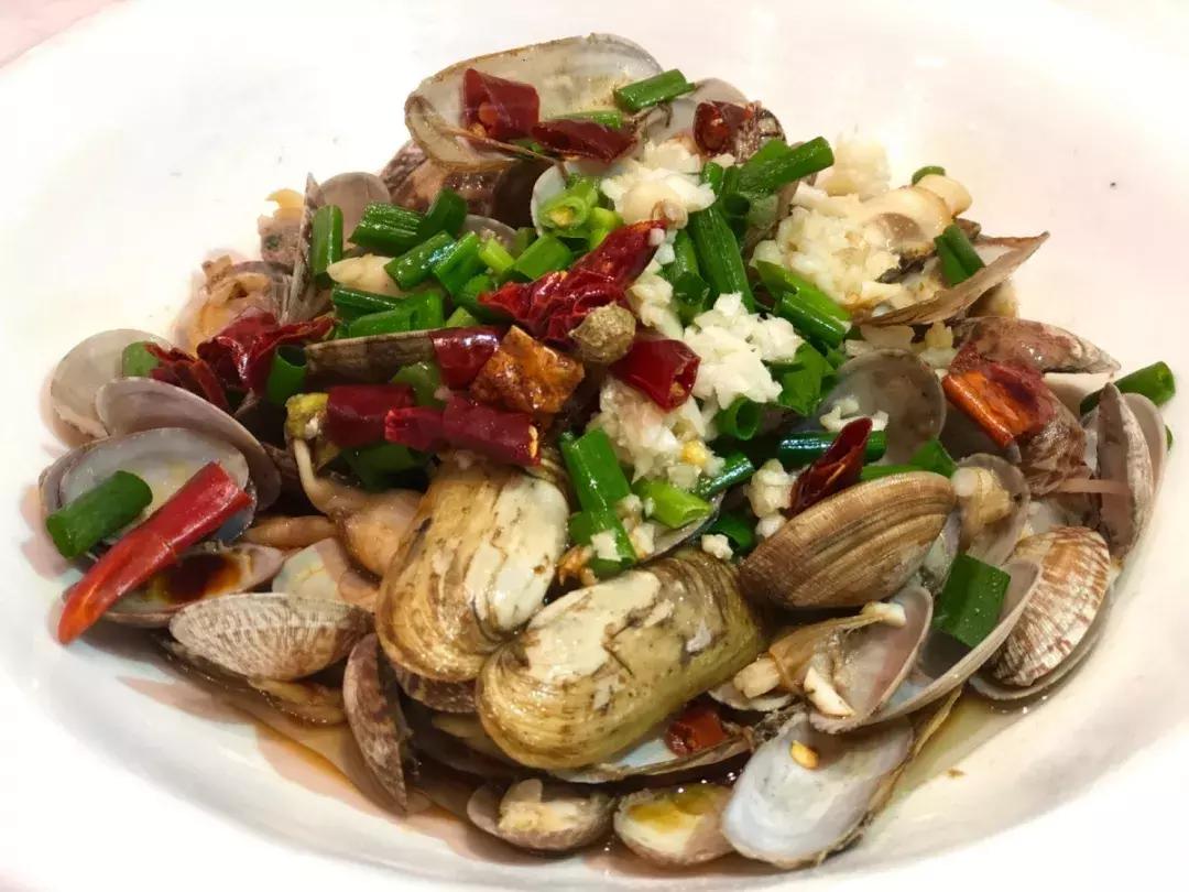 葱油梭子蟹舟山,舟山葱油海鲜