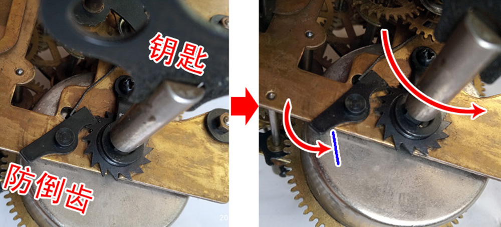 老式三五牌台钟哪里修理,老式圆钟修复方法