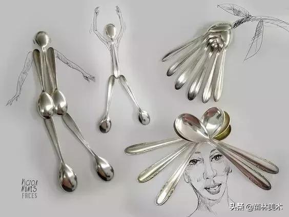 100种插画创意方法,好看的小插画铅笔