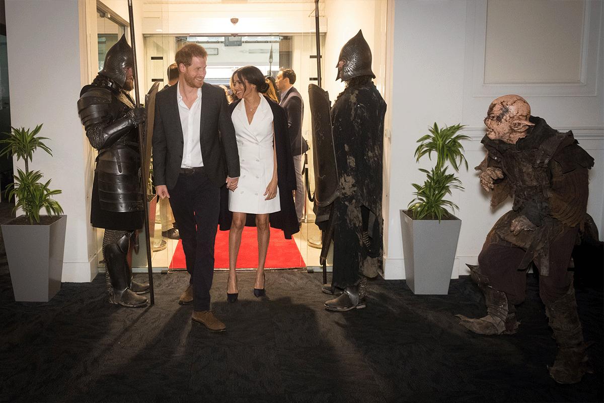 哈里梅根蜜月,哈里梅根徒步游