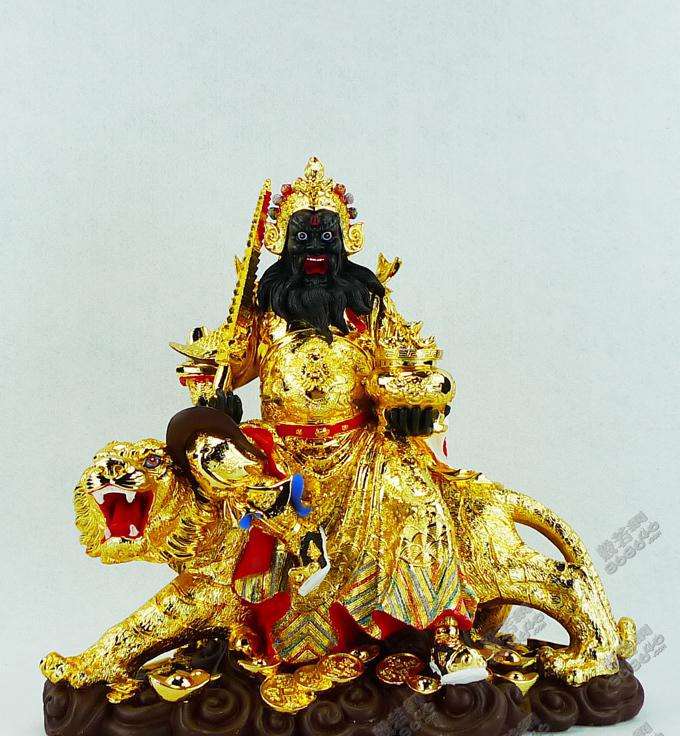 黑虎玄坛赵公明宝诰读诵版,正财神黑虎玄坛赵公明