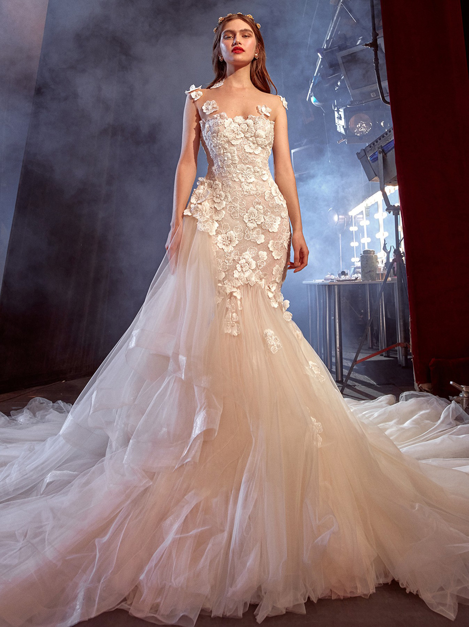 婚纱高级质感外国,浪漫高级感婚纱