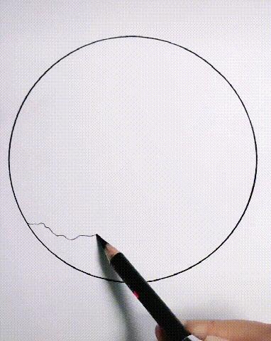 炭笔如何一笔画出渐变绘画技巧,炭笔风景教学