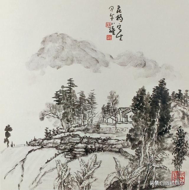 写生水墨画作品欣赏,水墨人物画写生作品欣赏