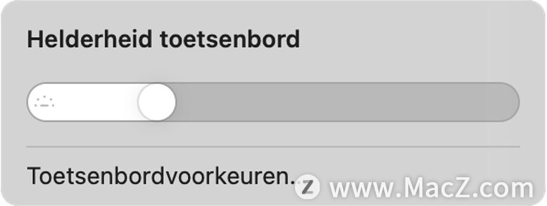 如何使macbook键盘变亮,macbook调整键盘背光