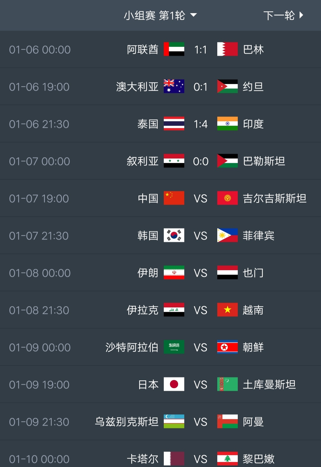 亚洲杯国足赢沙特,亚洲杯国足今晚能赢吗