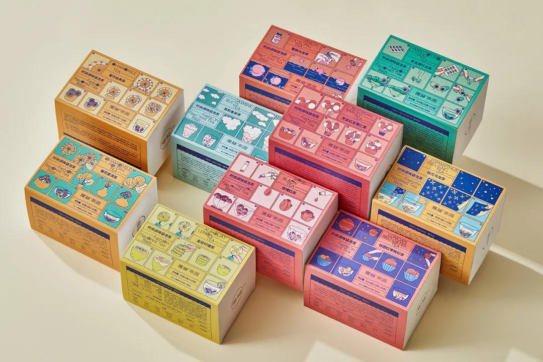 花茶包装的特色之处,养生花茶的包装