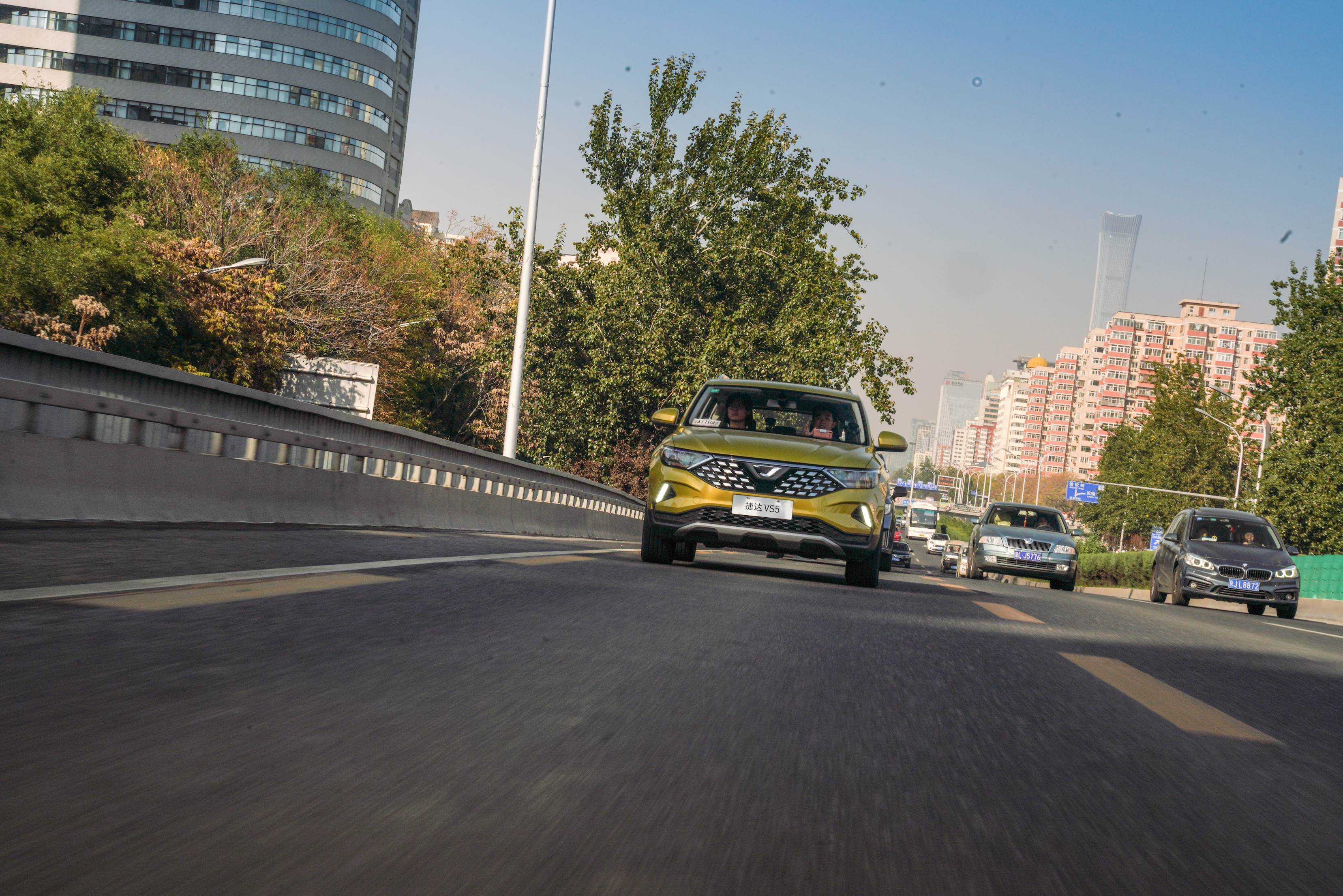 最详细的捷达vs5实车测评,大众捷达vs5自动悦享版上路多少钱