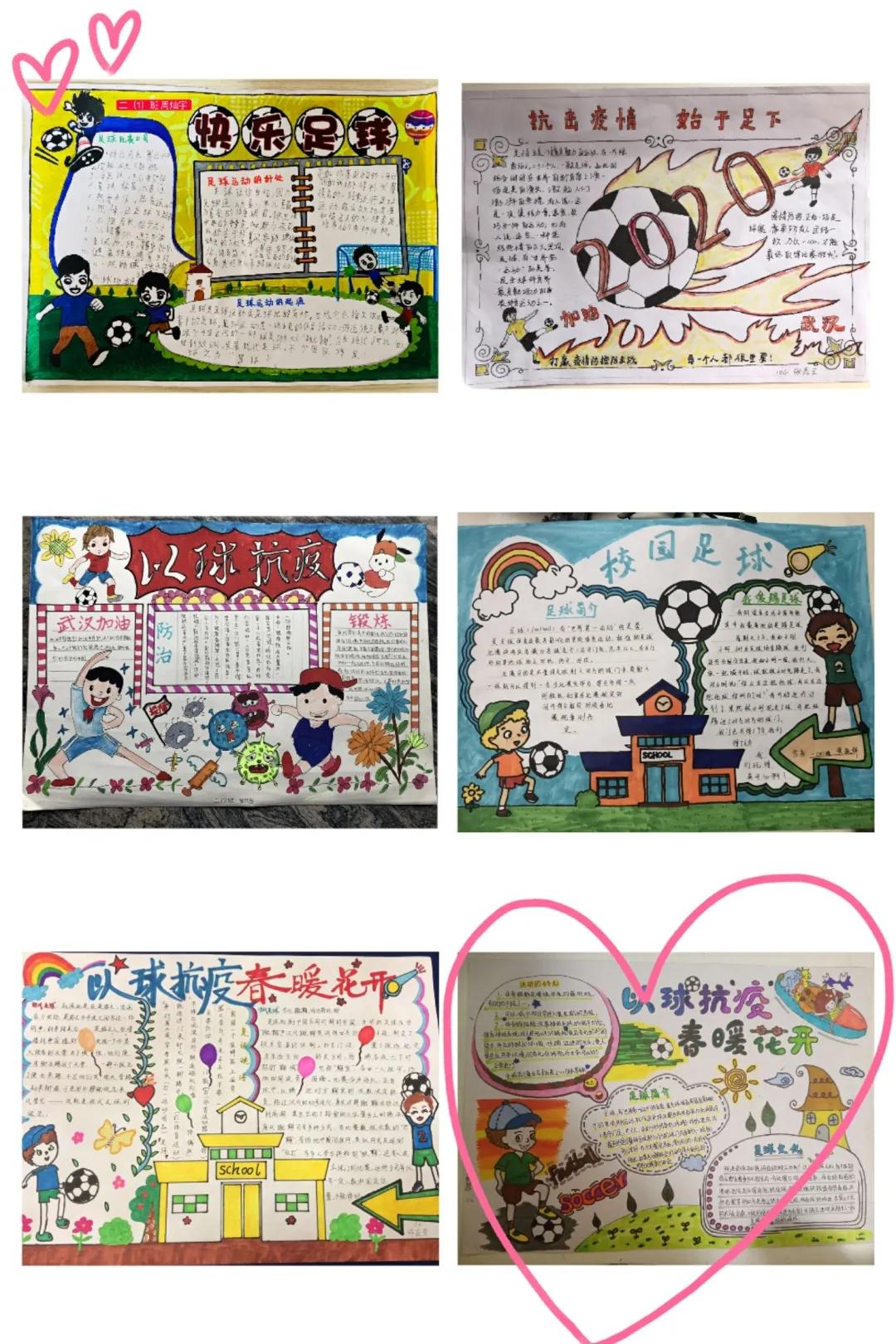 以足球为主题的抗疫手抄报,以足球为主题的抗疫手抄报高难度