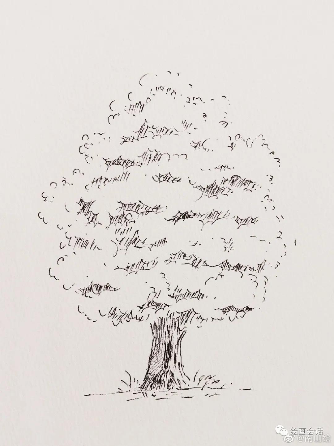 吴冠中钢笔风景速写,黄劲勇钢笔风景速写