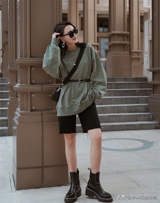 为什么我穿宽松款的卫衣显胖,为什么别人穿卫衣比你好看