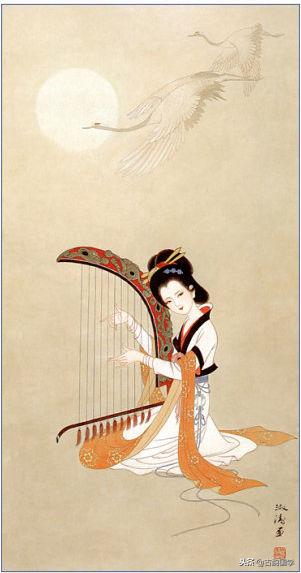 中国古典百美诗画（上）：一位佳丽一首古诗，可谓赏心悦目，收藏