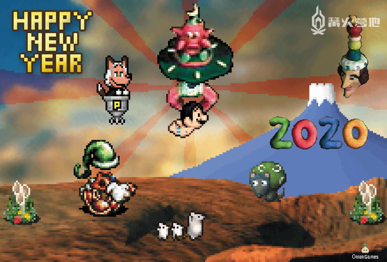 各厂商发布新年祝福,各游戏新年祝福