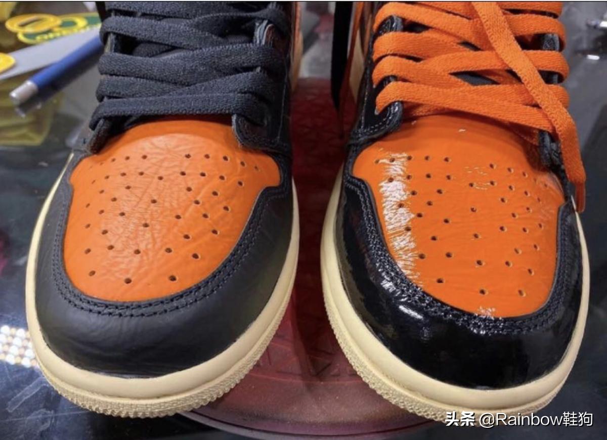 aj1扣碎颜色鲜艳,aj1猪油扣碎怎么去掉