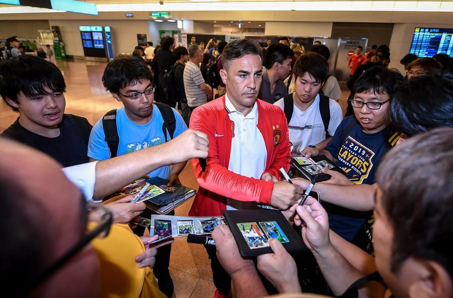 卡纳瓦罗谈广州球队,卡纳瓦罗回应出任国足主教练