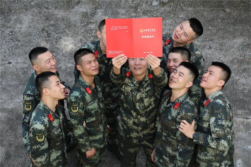 10人圆梦军校成功秘诀看这里,四十七名战士喜圆军校梦