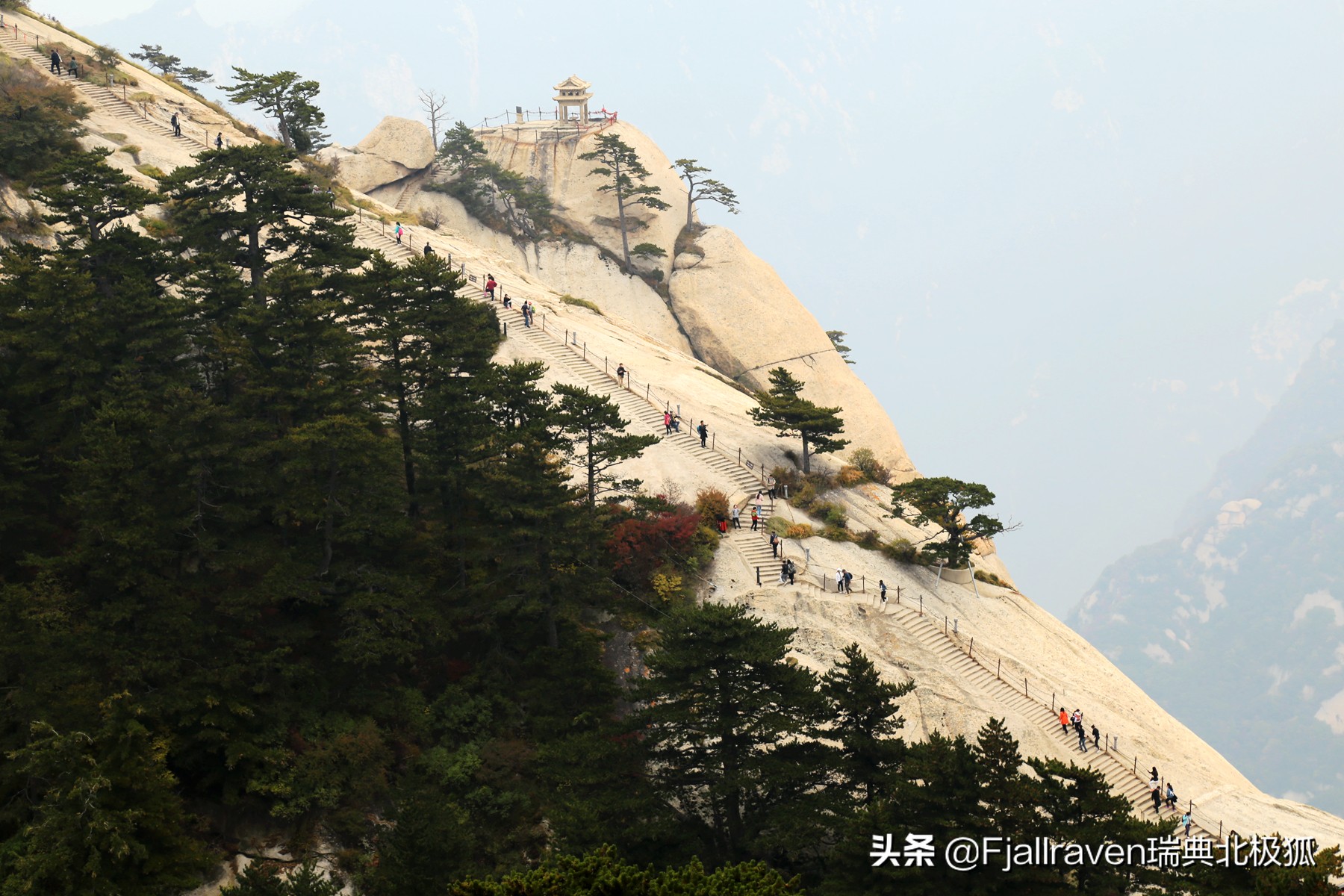 游华山最好从哪边上山更好,登顶华山有什么必经之路