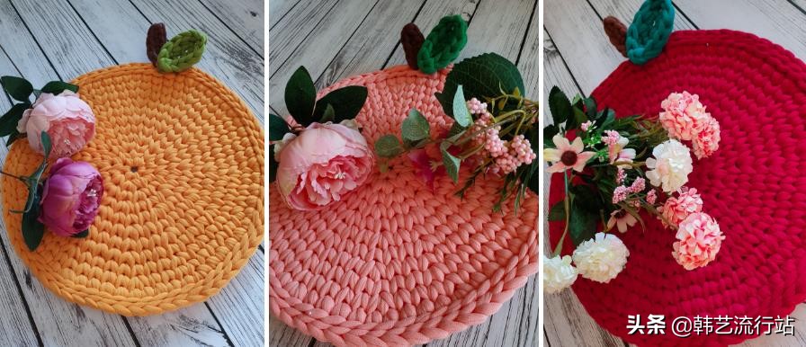 漂亮的钩针饰品,钩针小饰品教程图解