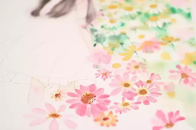 自己做ins插画卡片少女心 (少女心简单插画可爱小图案)