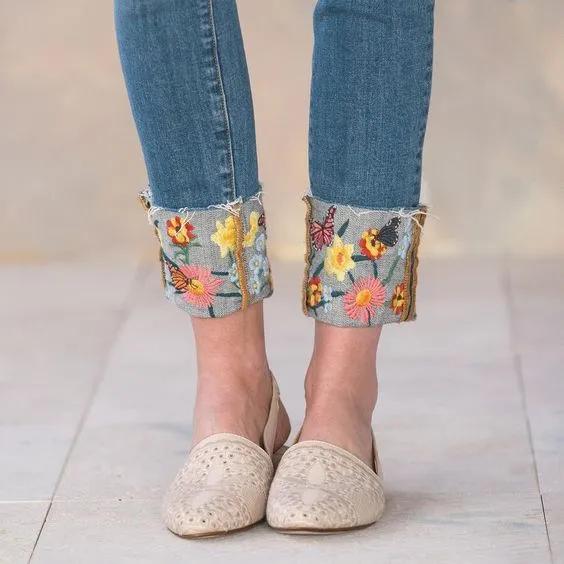 牛仔裤不好看怎么用皮筋改,牛仔裤不穿怎么改造包包