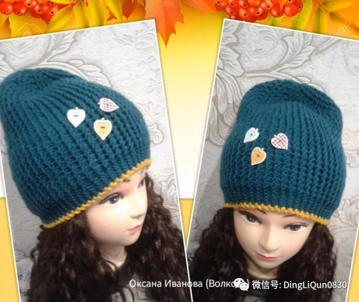 针织特色造型帽子,针织帽原创设计分享