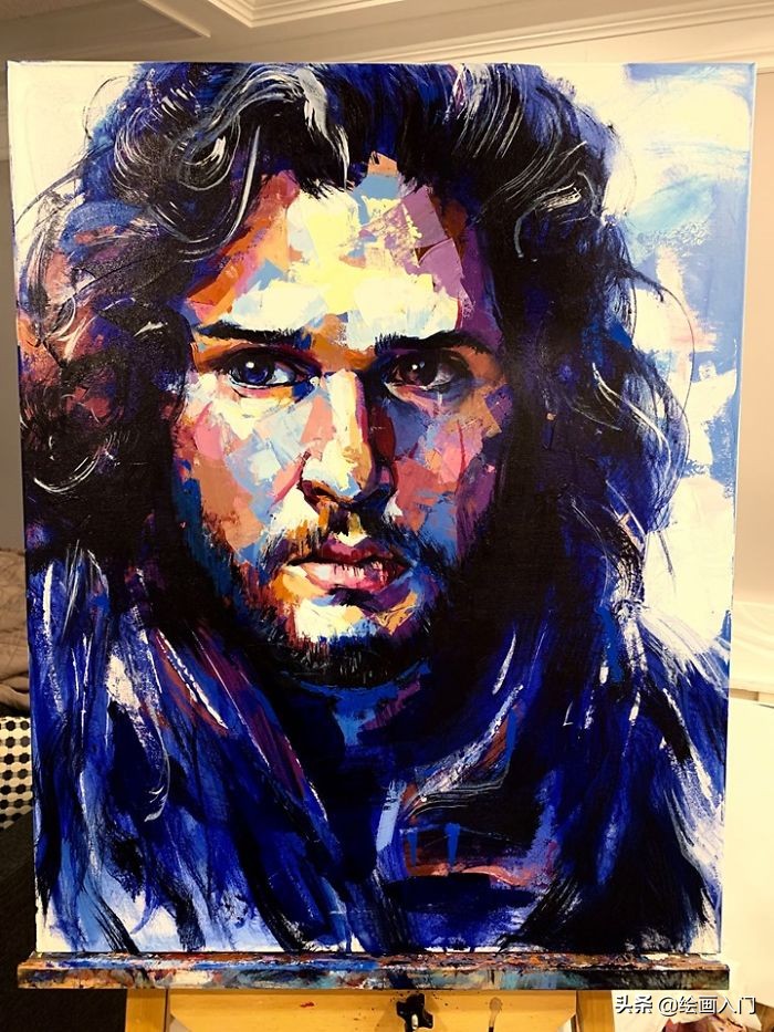 权力的游戏长幅装饰画,权利游戏绘画