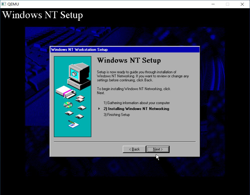 QEMU安装WINDOWSNT4.0MIPS版本