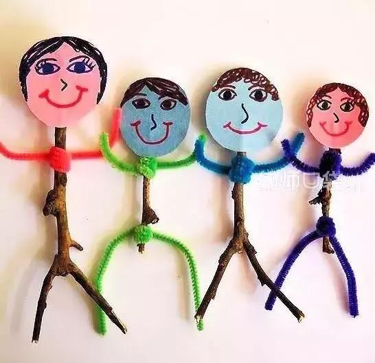 幼儿园用扭扭棒制作竹节虫,扭扭棒幼儿园简单玩法