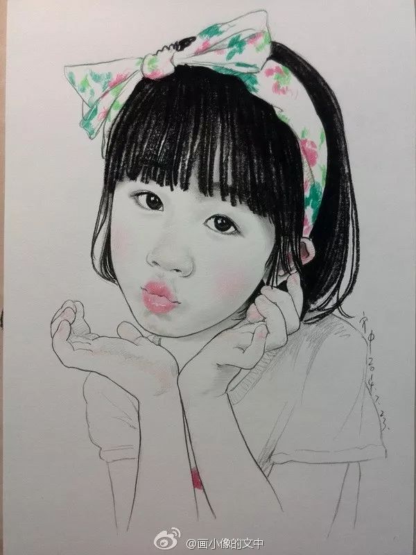 比起打印画，美院毕业的他，笔下这种彩铅水彩画才好看哭了~