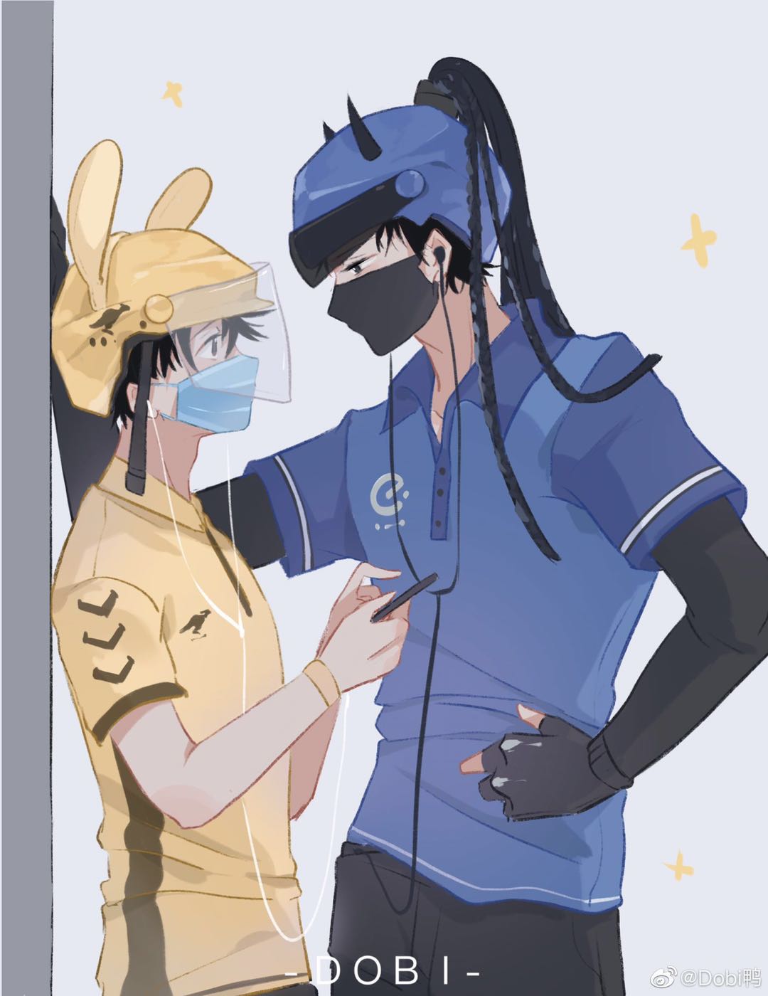 当外卖团玩起了COS,暗黑系铁血战士和蠢萌系月野兔,看的饿了