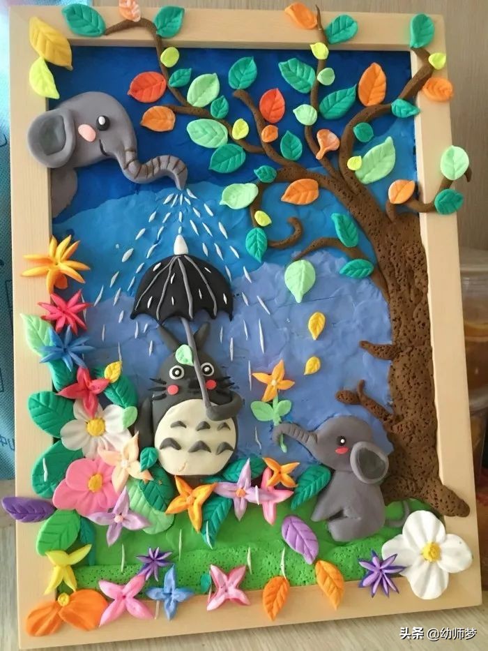 黏土手工教程简单可爱幼儿园小班,黏土手工教程幼儿简单