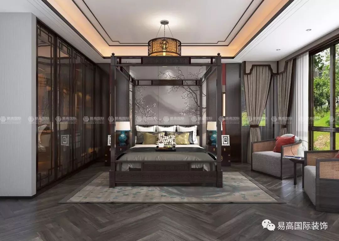 「首发」易高国际|华海·湖滨会馆446㎡中式，年轻就要时尚