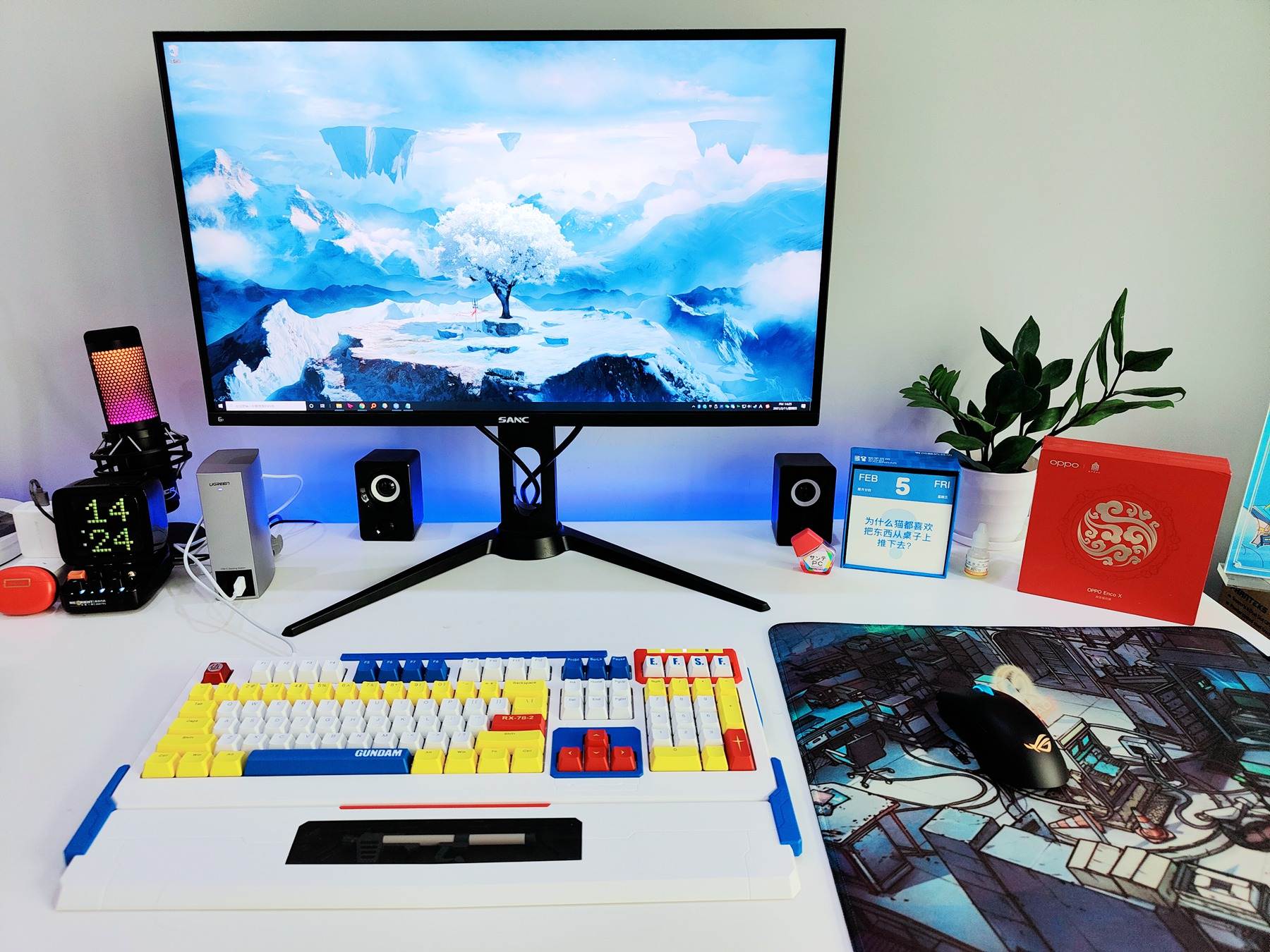 ikbc高达联名键盘,ikbc高达联名键盘2.0测评