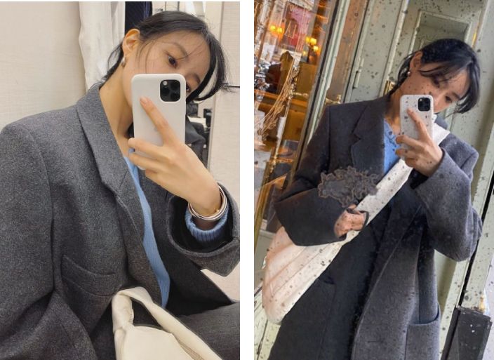 孙艺珍郑丽媛同步营业该看谁？小孩才做选择她们的西装我都要